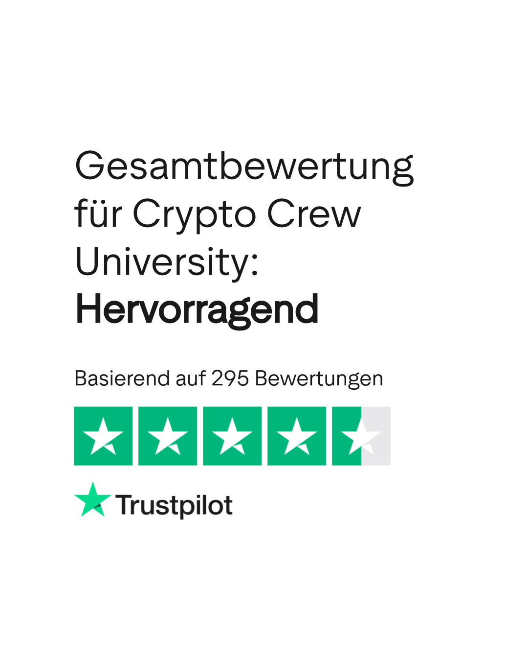Bewertungen zu Crypto Crew University | Lesen Sie Kundenbewertungen zu  cryptocrewuniversity.com