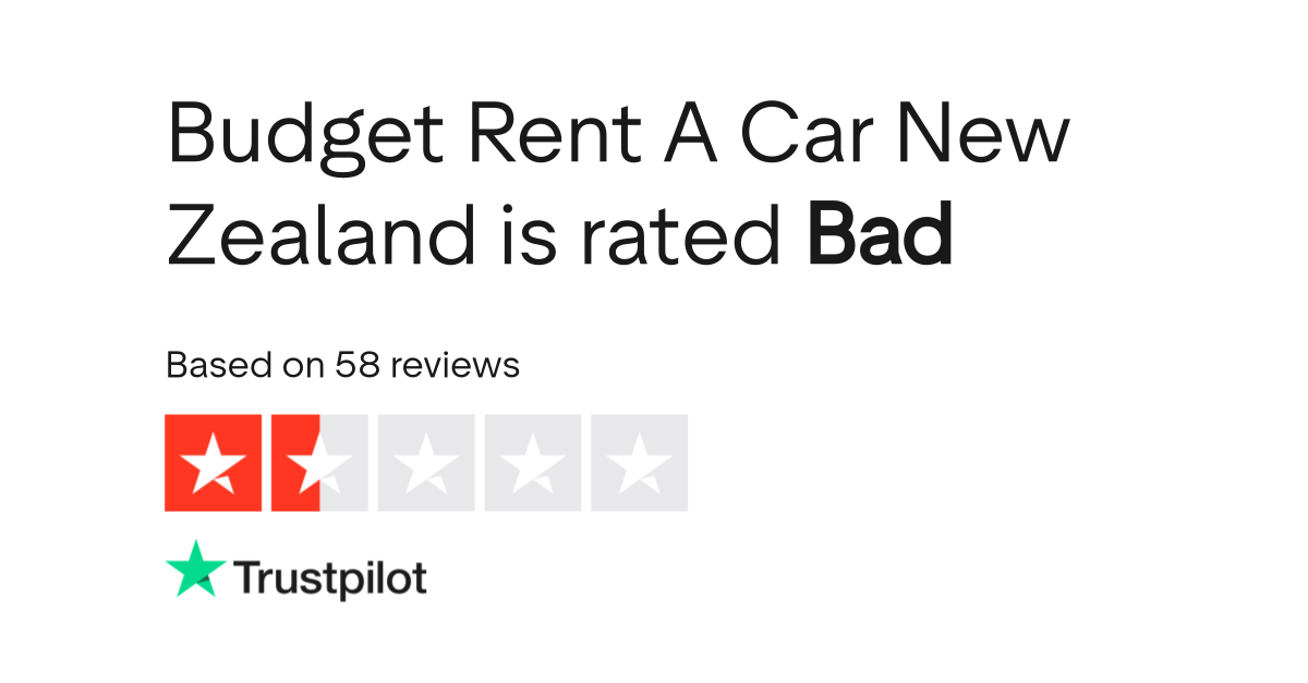 Budget Rent A Car New Zealand Reviews Read Customer Service Reviews