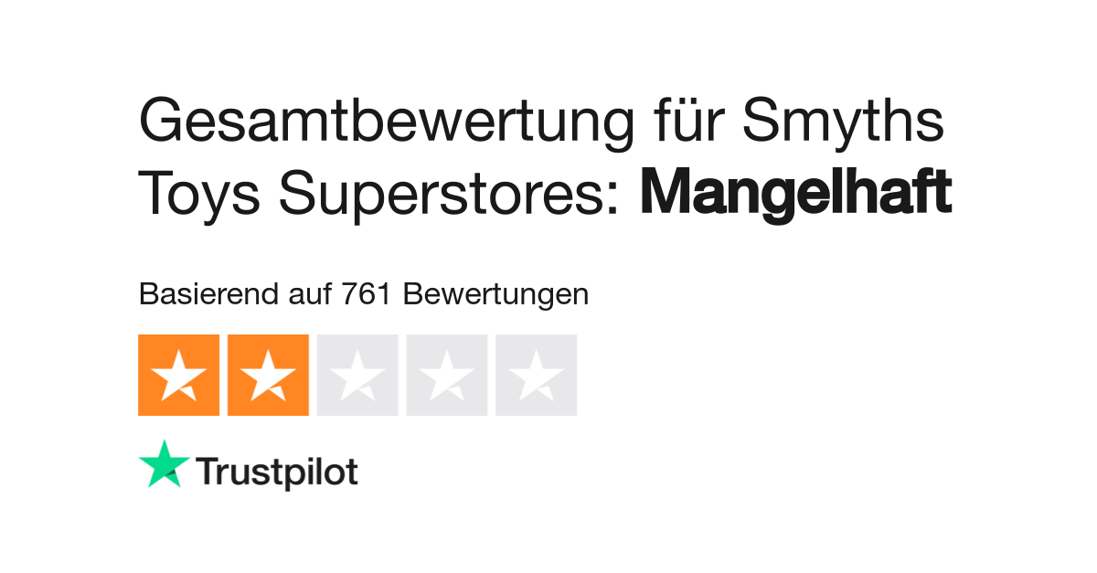 Bewertungen zu Smyths Toys Superstores