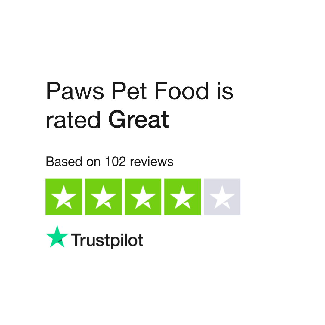 Paws Pet Food Reviews Read Customer Service Reviews of