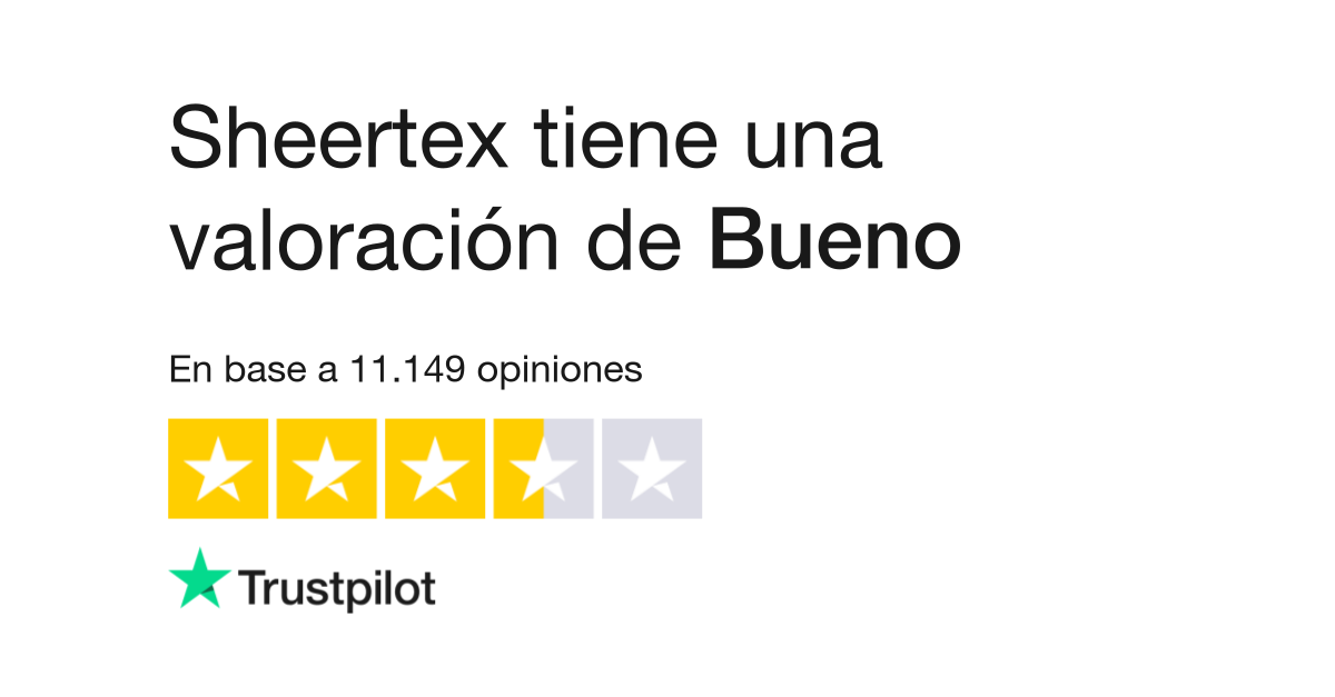 Opiniones sobre Sheertex  Lee las opiniones sobre el servicio de sheertex. com