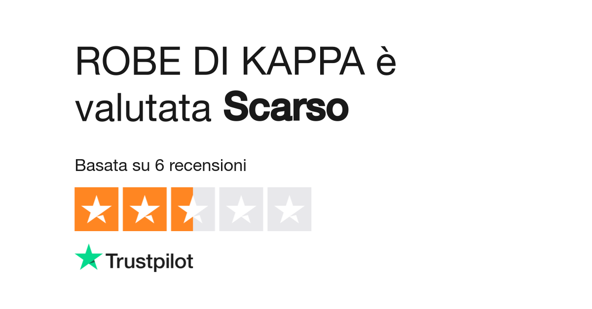 ROBE DI KAPPA Leggi le recensioni dei servizi di www.robedikappa