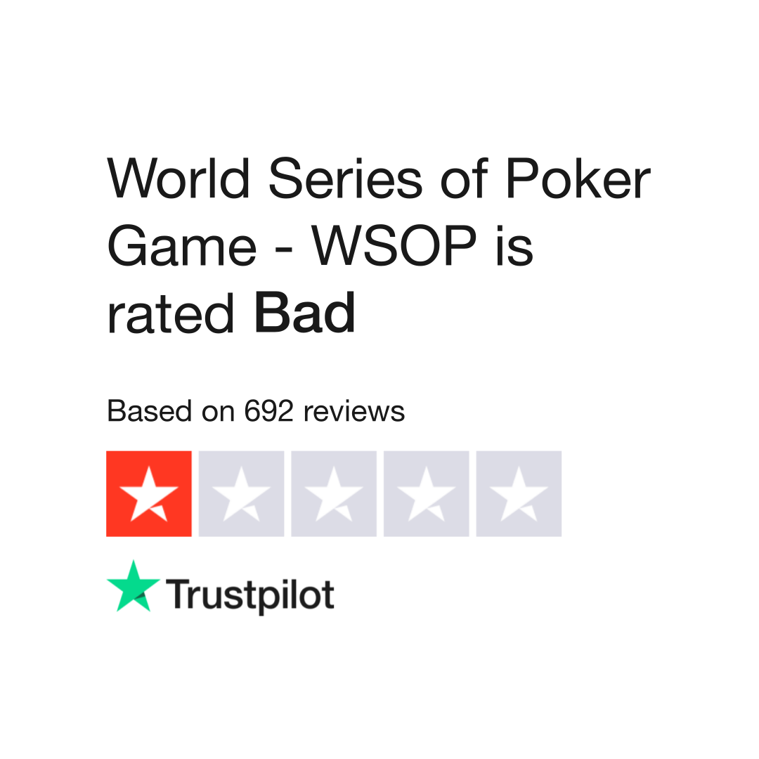 World Series of Poker Game - WSOP Reviews   Read Customer Service Reviews of playwsop.com