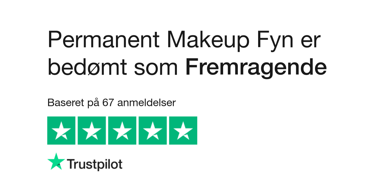 Anmeldelser af Makeup Fyn | Læs kundernes anmeldelser af permanentmakeupfyn.dk | 2 af