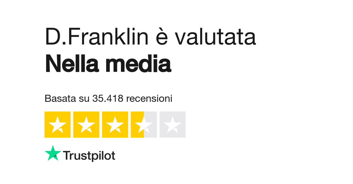 Occhiali d sales franklin recensioni