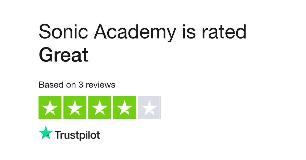 Sonic Academy Reviews | Read Customer Service Reviews of ...