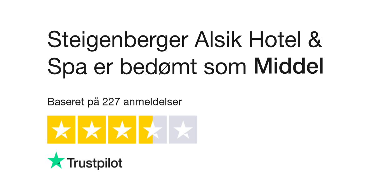 Anmeldelser af Steigenberger Hotel & Spa Læs anmeldelser alsik-hotel.com