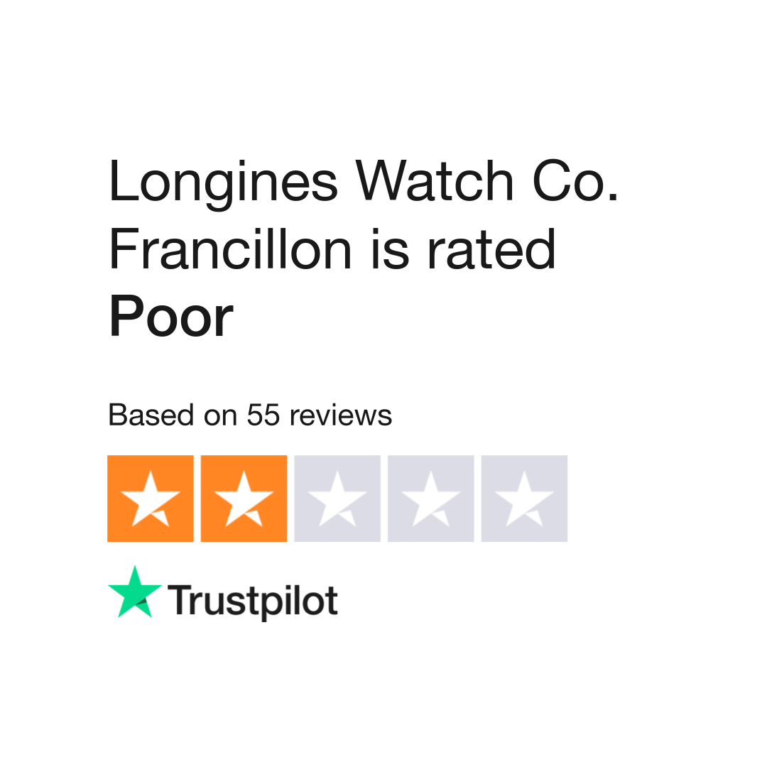 Longines Watch Co. Francillon Reviews Read Customer Service