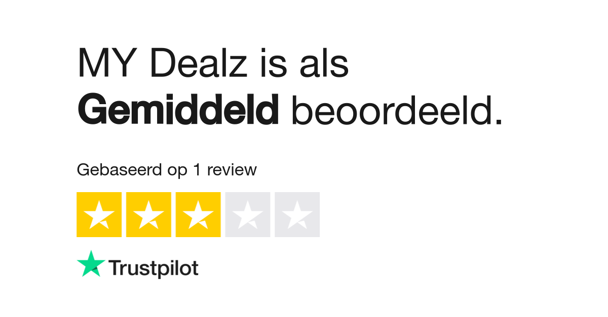 My Dealz Reviews Lees Klantreviews Over Www My Dealz Nl