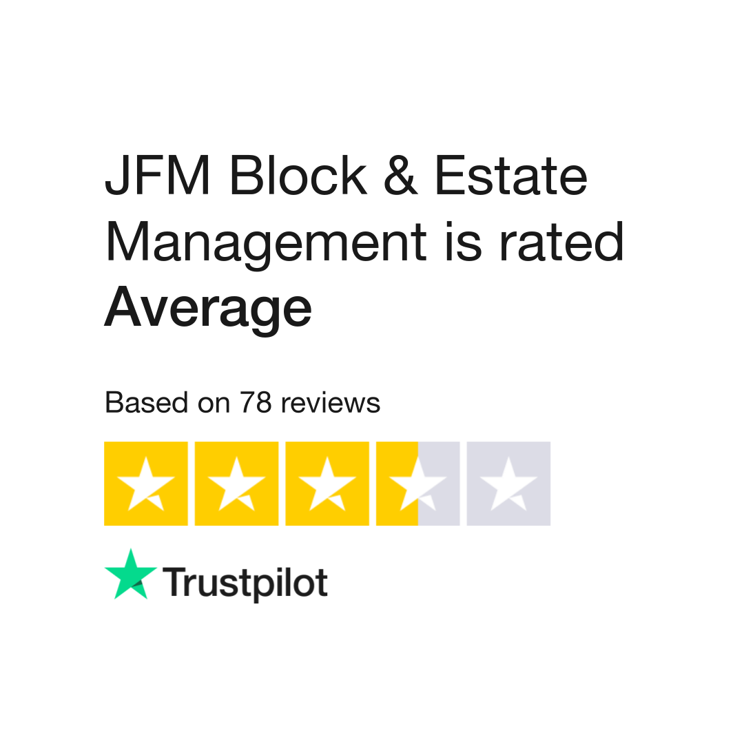 JFM Block Estate Management Reviews Read Customer Service