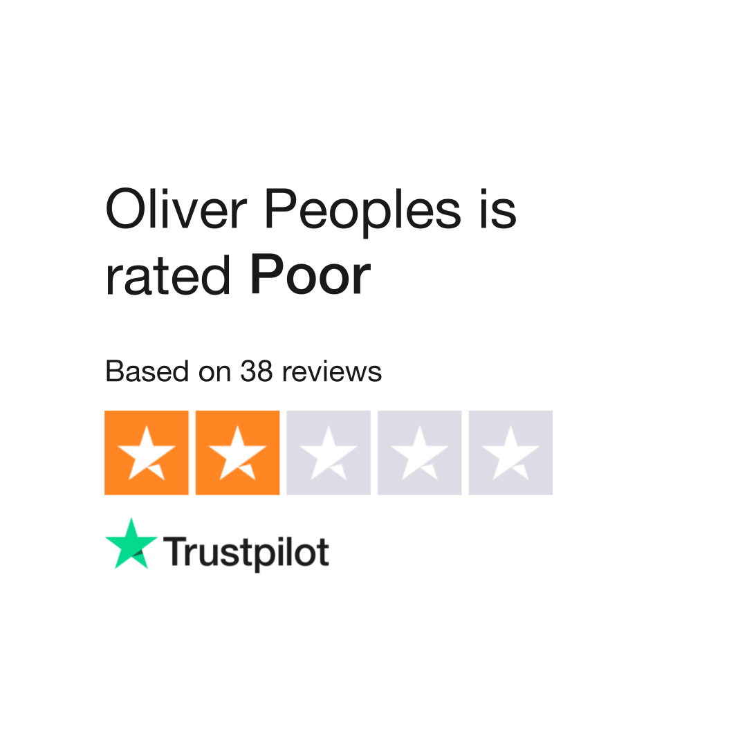 Oliver Peoples Reviews | Read Customer Service Reviews of 