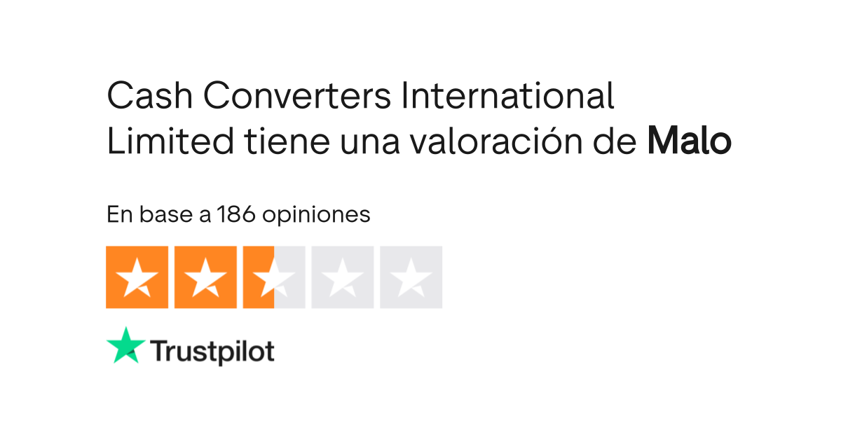 Opiniones sobre Cash Converters (Corporate) Lee las opiniones sobre