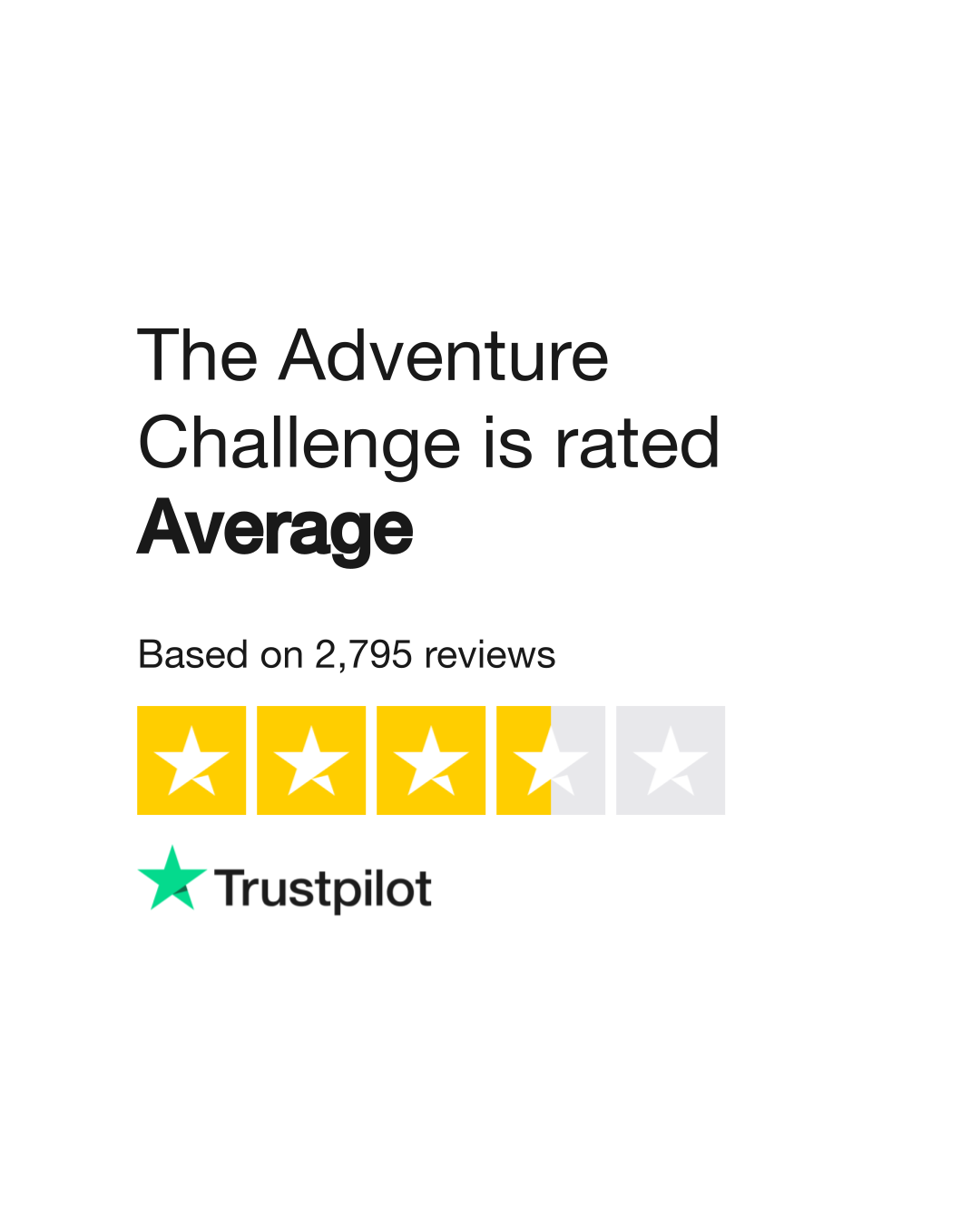 The Adventure Challenge Reviews  Read Customer Service Reviews of  theadventurechallenge.com