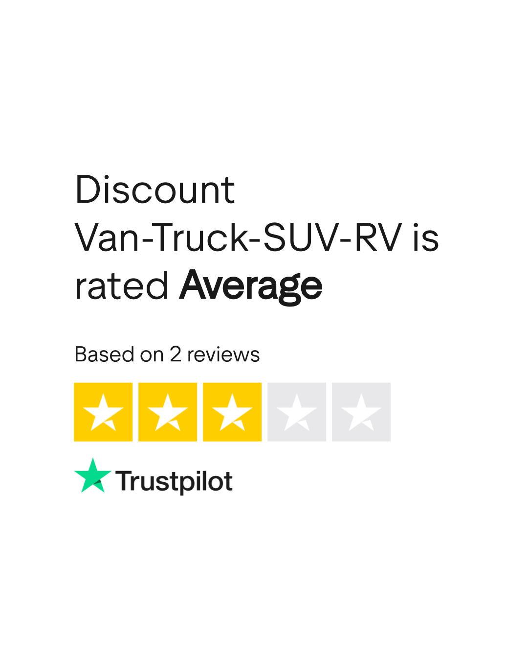 Discount VanTruckSUVRV Reviews Read Customer Service Reviews of