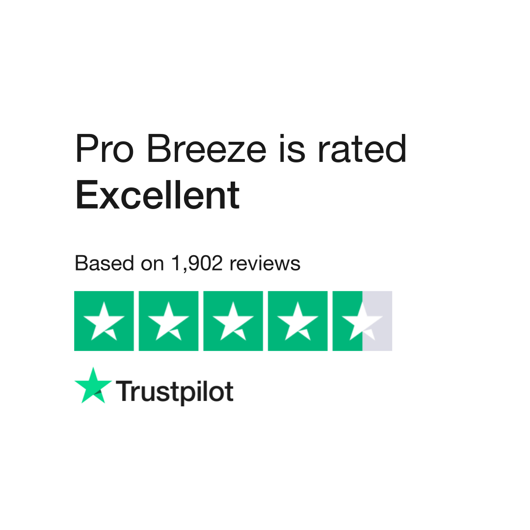 Pro Breeze Reviews  Read Customer Service Reviews of probreeze.com