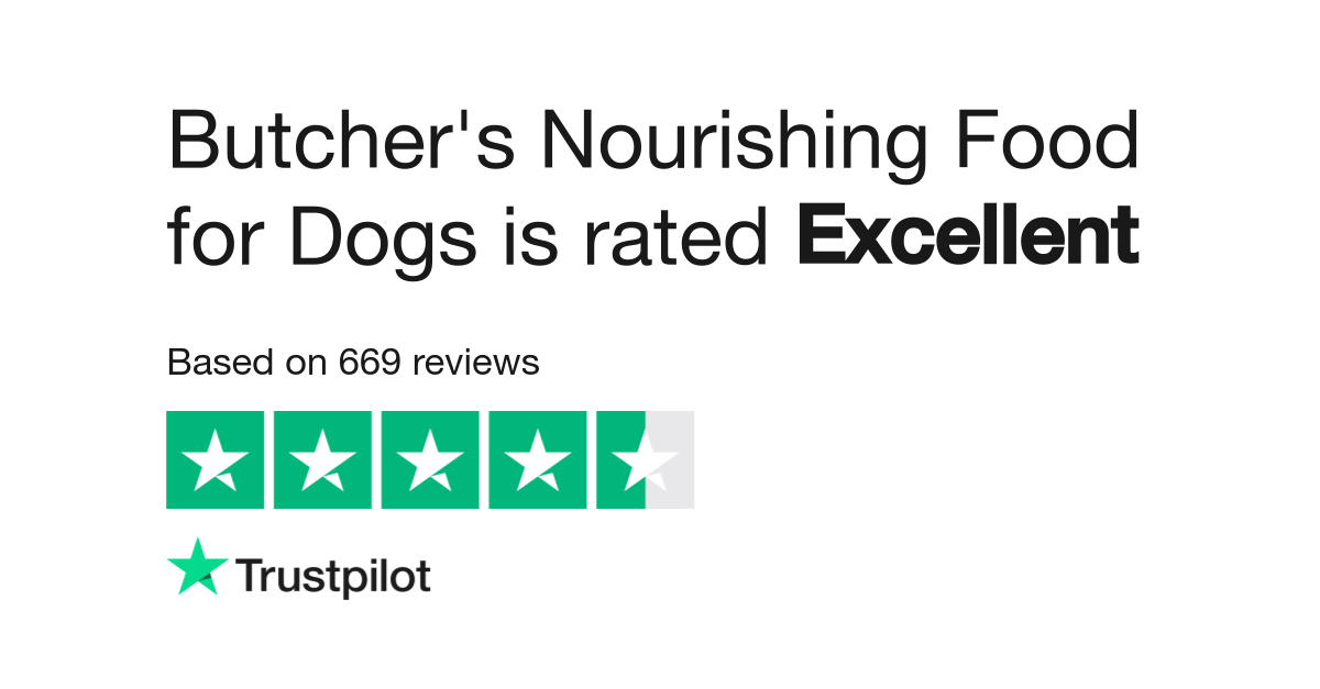 Butcher s Nourishing Food for Dogs Reviews Read Customer Service