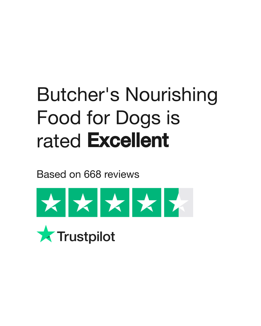 Butcher s Nourishing Food for Dogs Reviews Read Customer Service