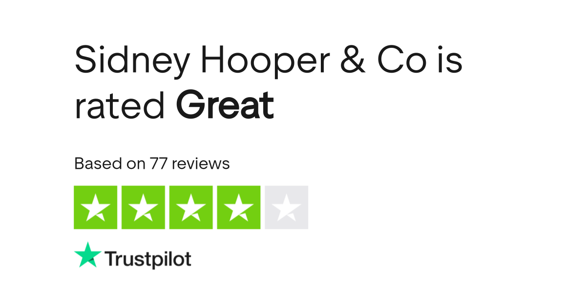 Sidney Hooper & Co Reviews Read Customer Service Reviews of www