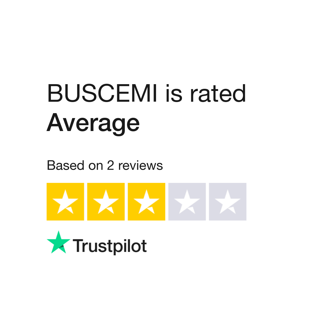 BUSCEMI Reviews Read Customer Service Reviews of buscemi