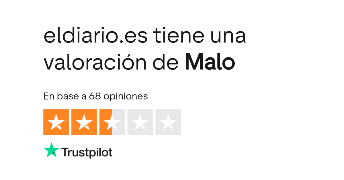 Opiniones sobre eldiario.es Lee las opiniones sobre el servicio de