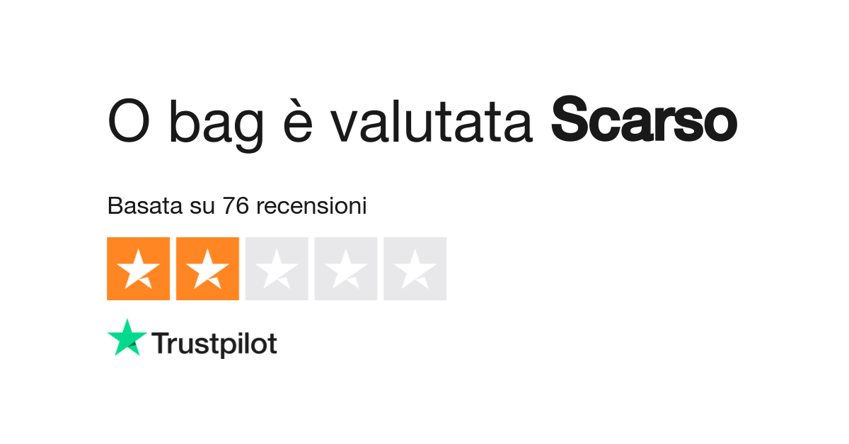 O bag  Leggi le recensioni dei servizi di obag.it