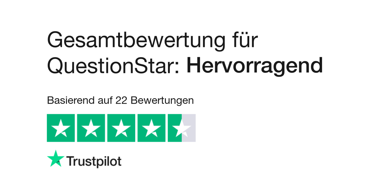 Bewertungen zu QuestionStar  Lesen Sie Kundenbewertungen zu www. questionstar.com