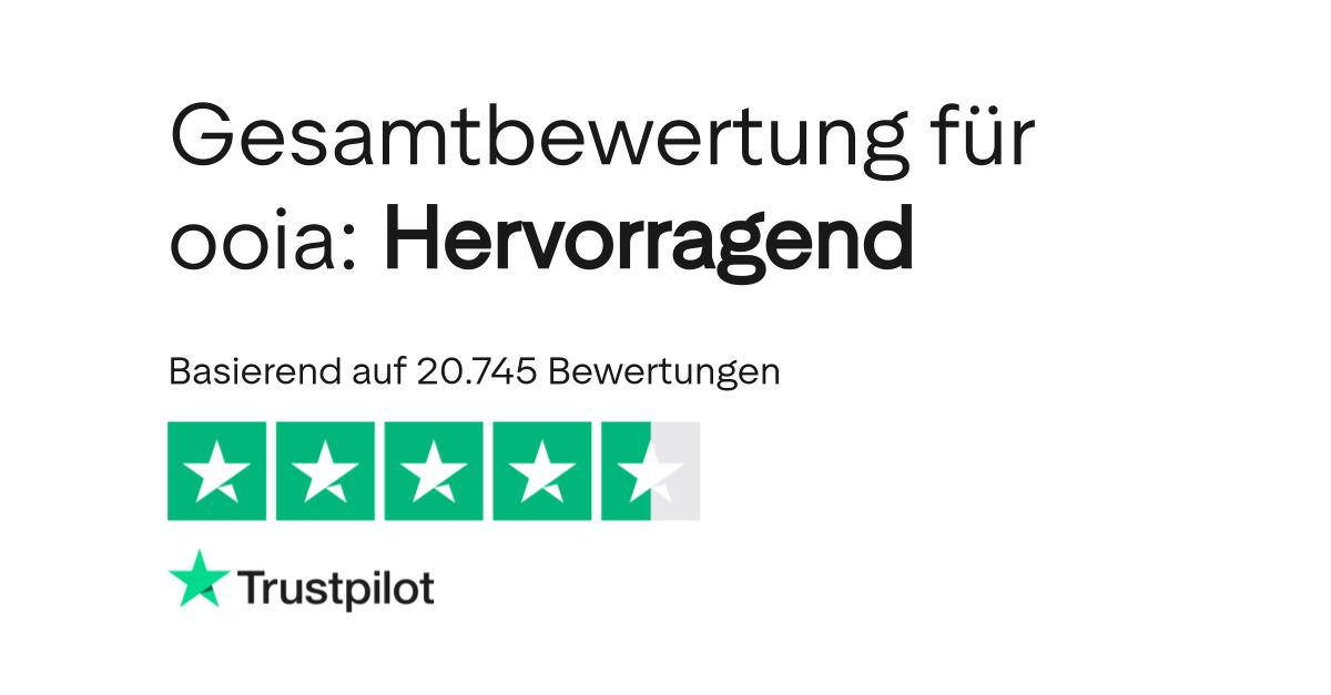 Bewertungen zu ooia Lesen Sie Kundenbewertungen zu ooia.de
