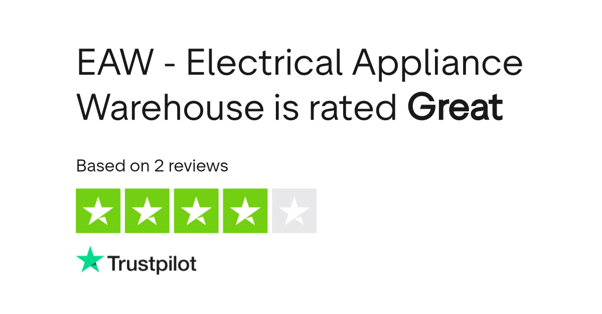 EAW Electrical Appliance Warehouse Reviews Read Customer Service