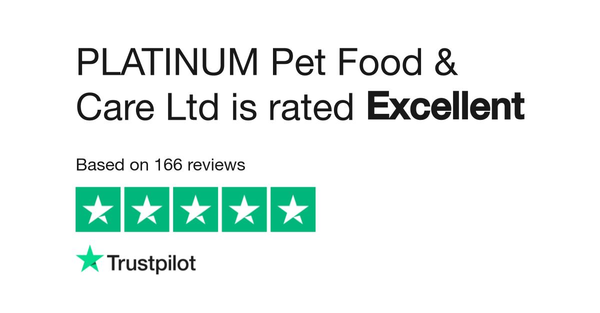 Platinum natural pet food and care best sale