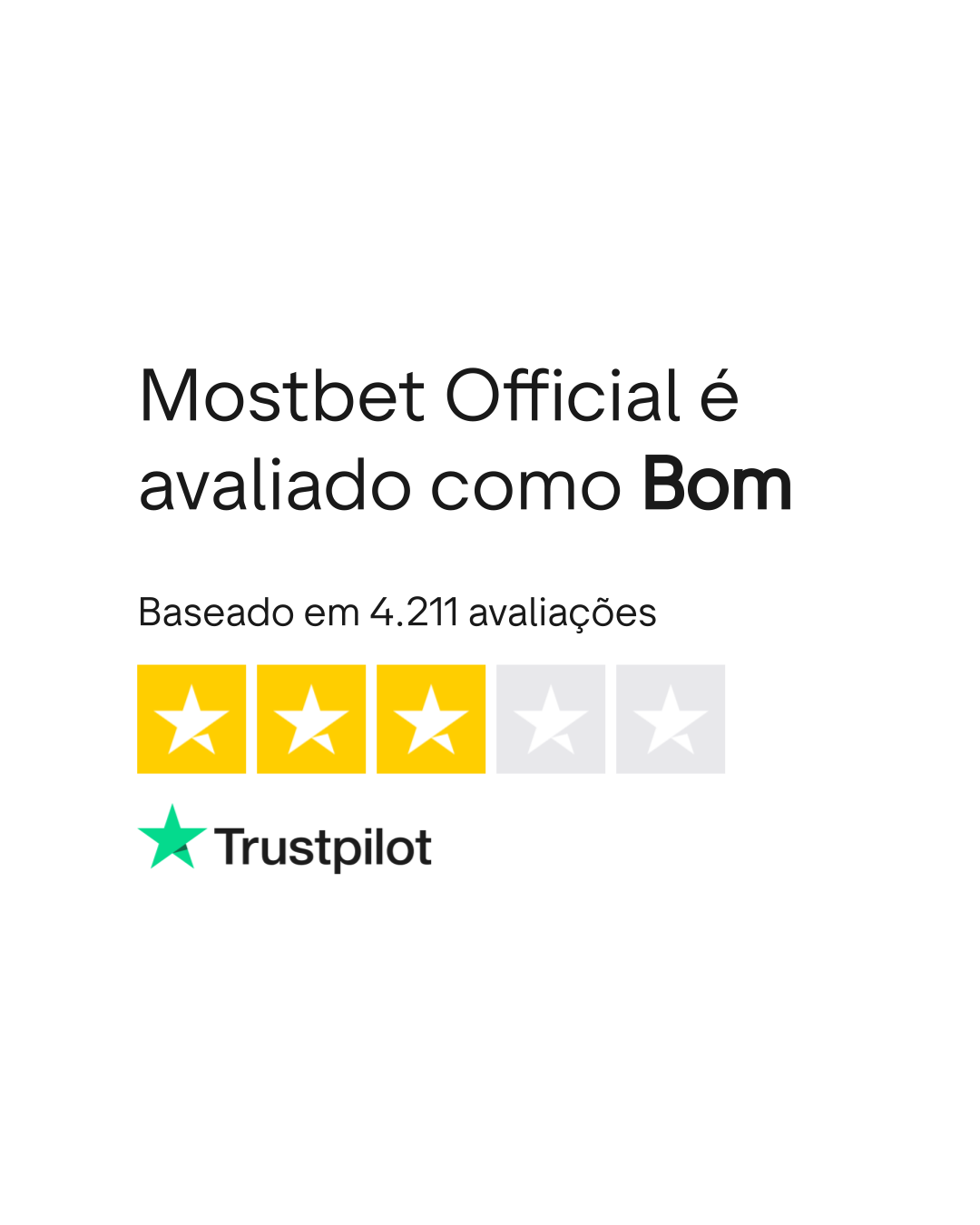 Trustpilot rating