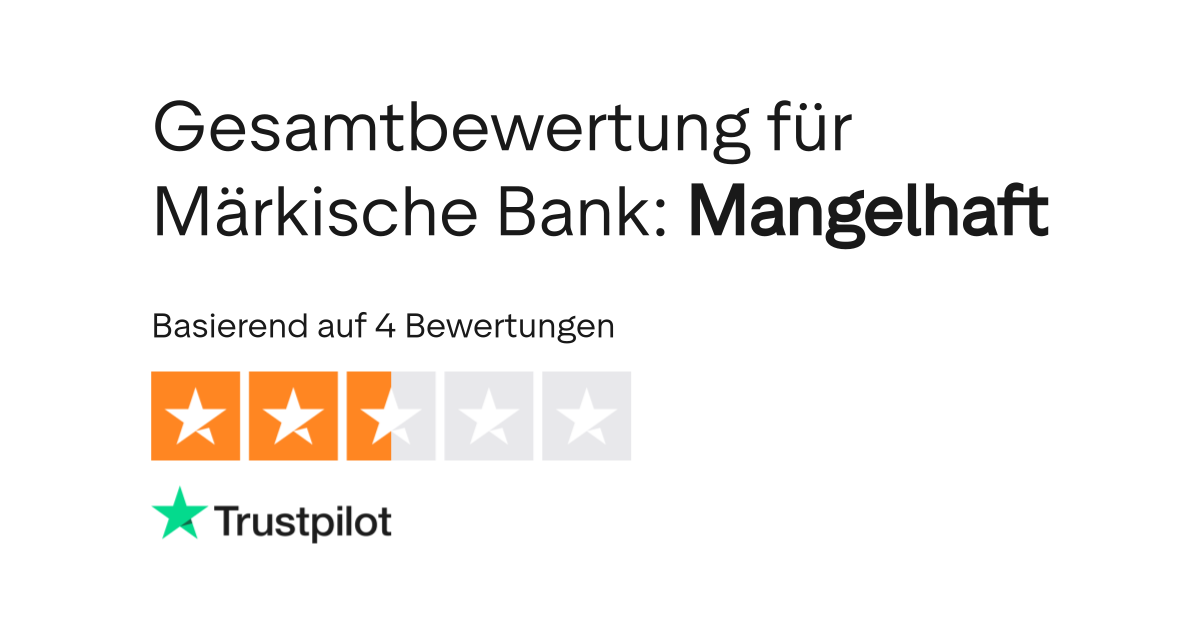 Bewertungen Zu Markische Bank Lesen Sie Kundenbewertungen Zu Www