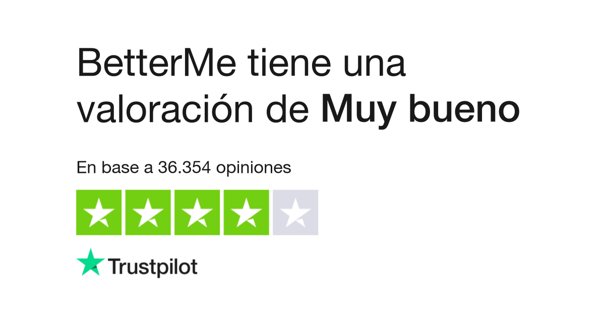 Opiniones sobre BetterMe  Lee las opiniones sobre el servicio de  betterme.world