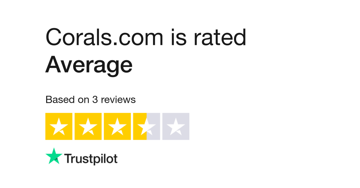 Corals Reviews Read Customer Service Reviews of