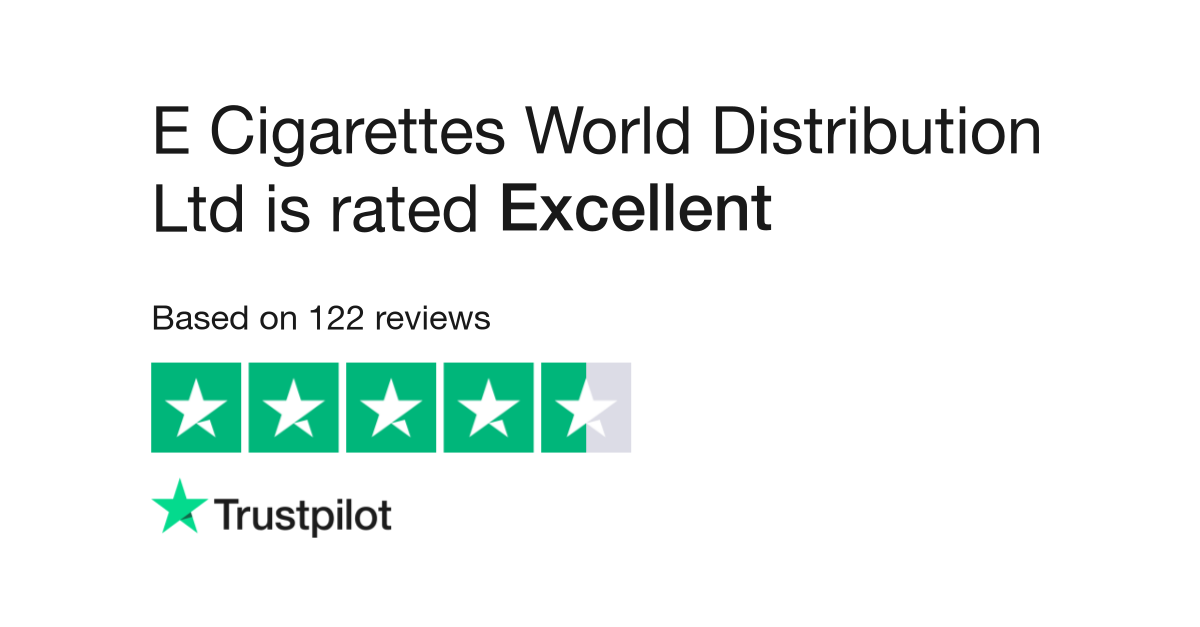 E Cigarettes World Distribution Ltd Reviews Read Customer