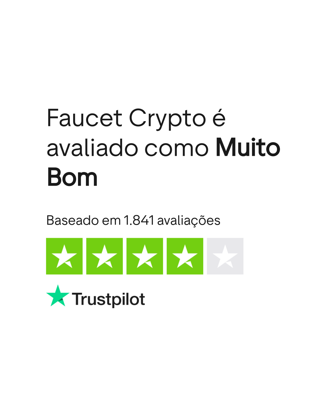 Avaliações sobre FaucetCrypto | Leia as avaliações sobre o Atendimento ao  Cliente de faucetcrypto.com