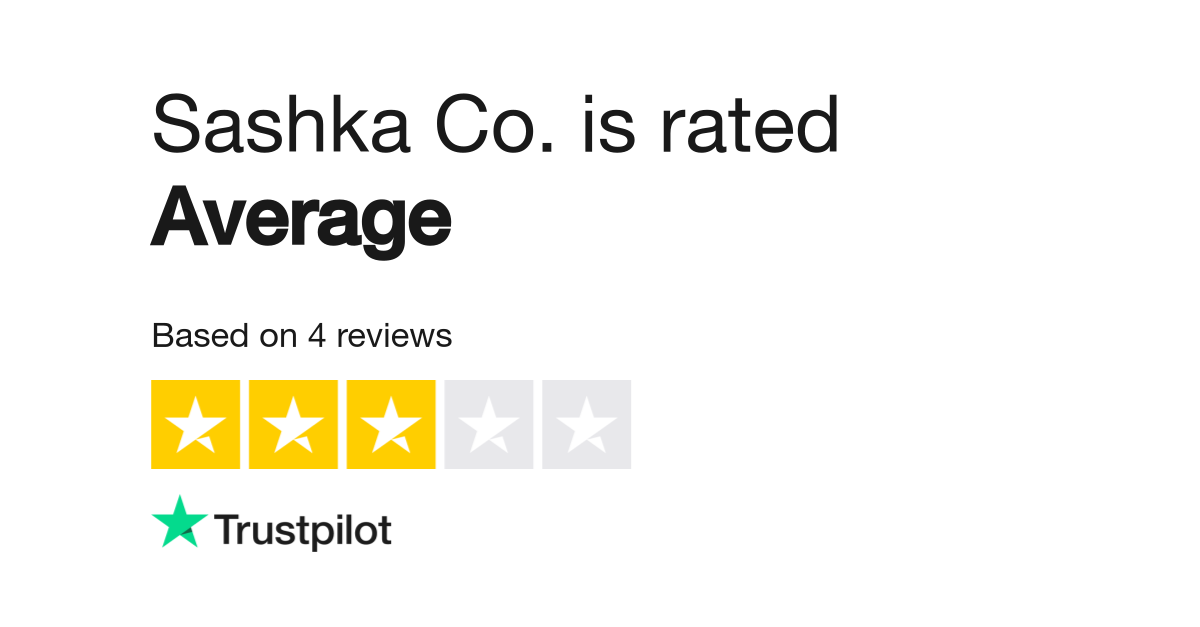 Sashka Co. Reviews Read Customer Service Reviews of sashkaco