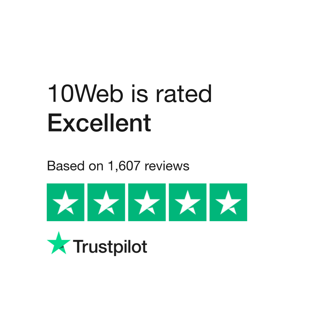10Web Reviews | Read Customer Service Reviews of 10web.io