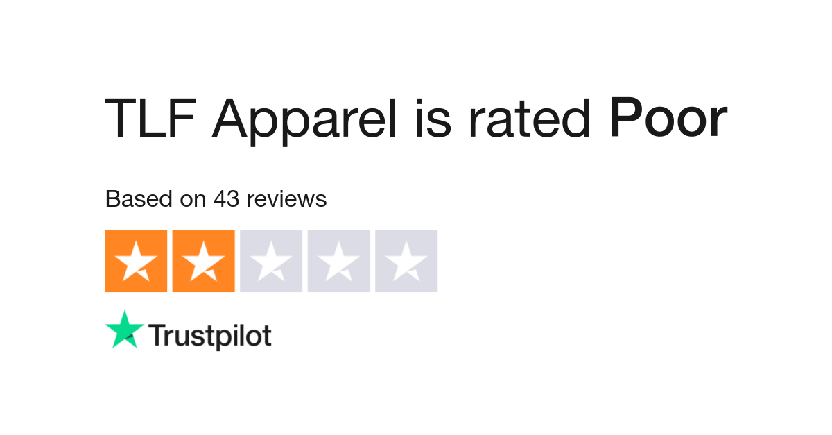TLF Apparel Review  Tlfapparel.com Ratings & Customer Reviews