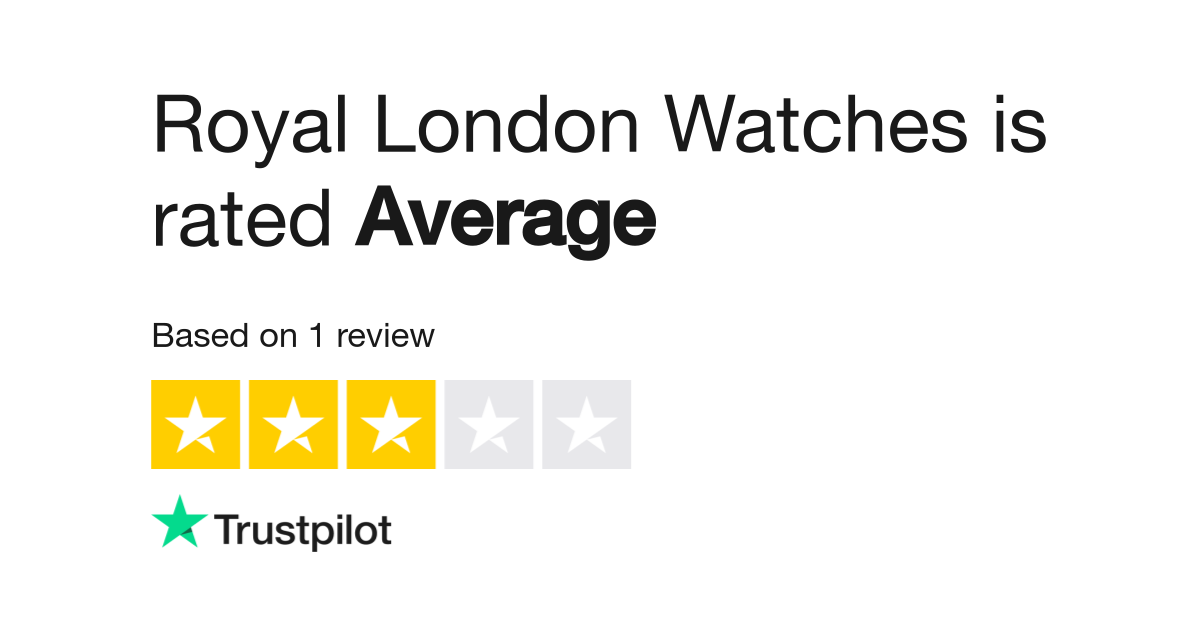 Royal London Watches Reviews Read Customer Service Reviews of www.royallondonwatches