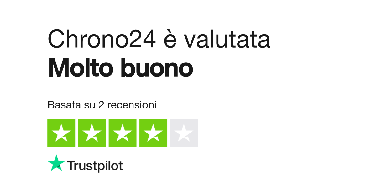 Recensioni chrono24 outlet
