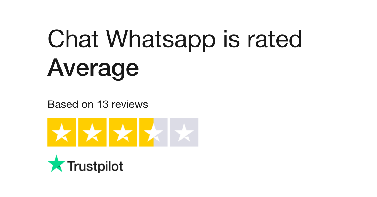 Chat Whatsapp Reviews Read Customer Service Reviews of