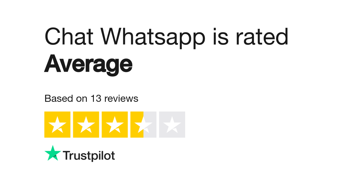 Chat Whatsapp Reviews Read Customer Service Reviews of