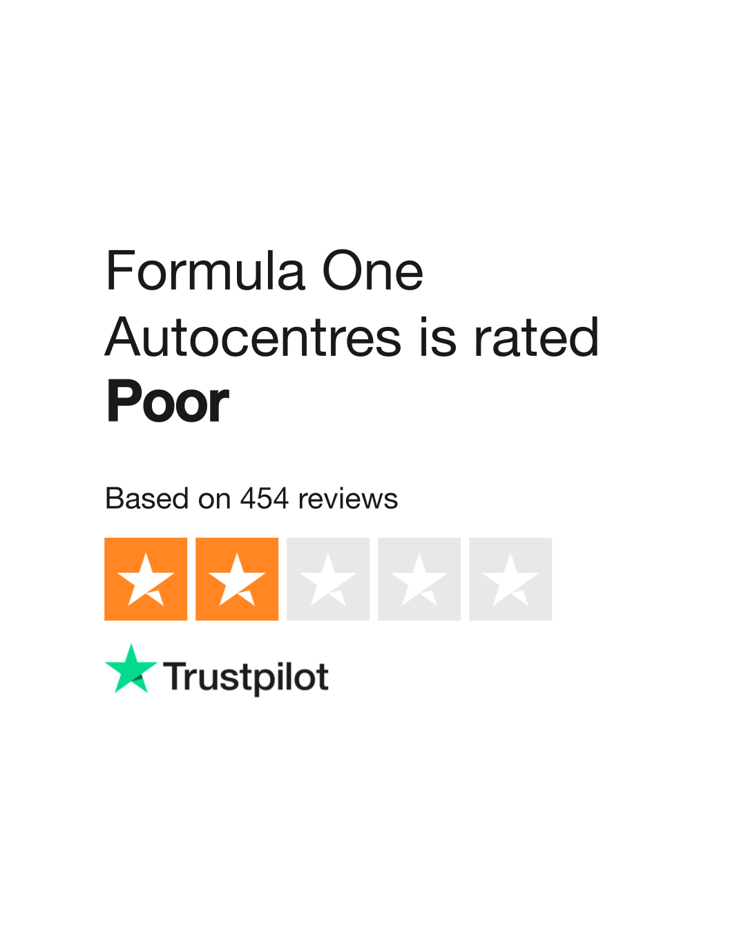 Formula One Autocentres Reviews Read Customer Service Reviews of www