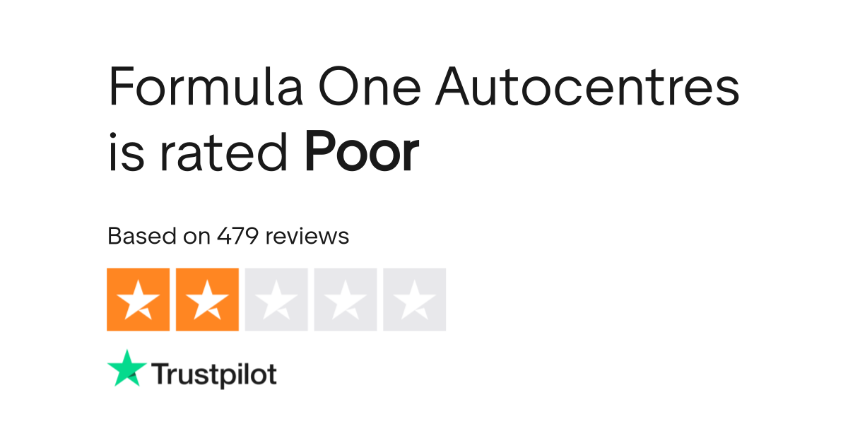 Formula One Autocentres Reviews Read Customer Service Reviews of www