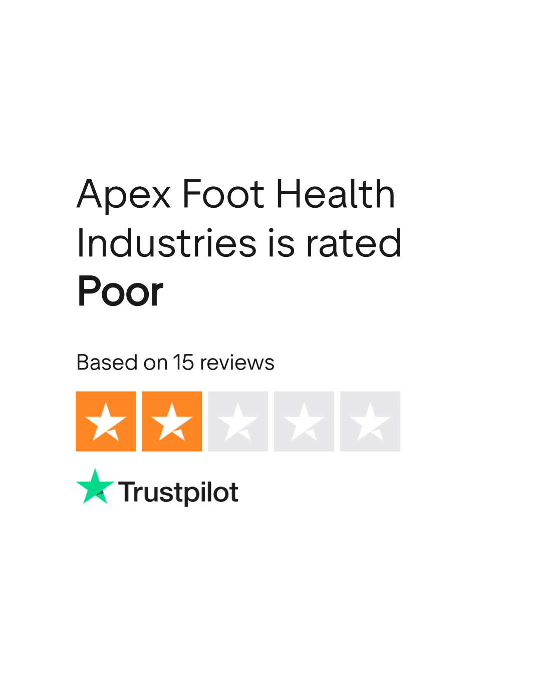 Apex Foot Health Industries Reviews Read Customer Service Reviews of