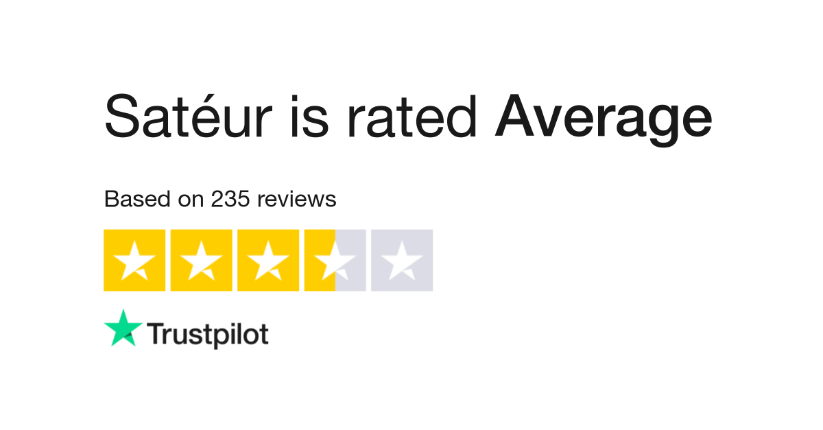 Satéur Reviews  Read Customer Service Reviews of sateur.com