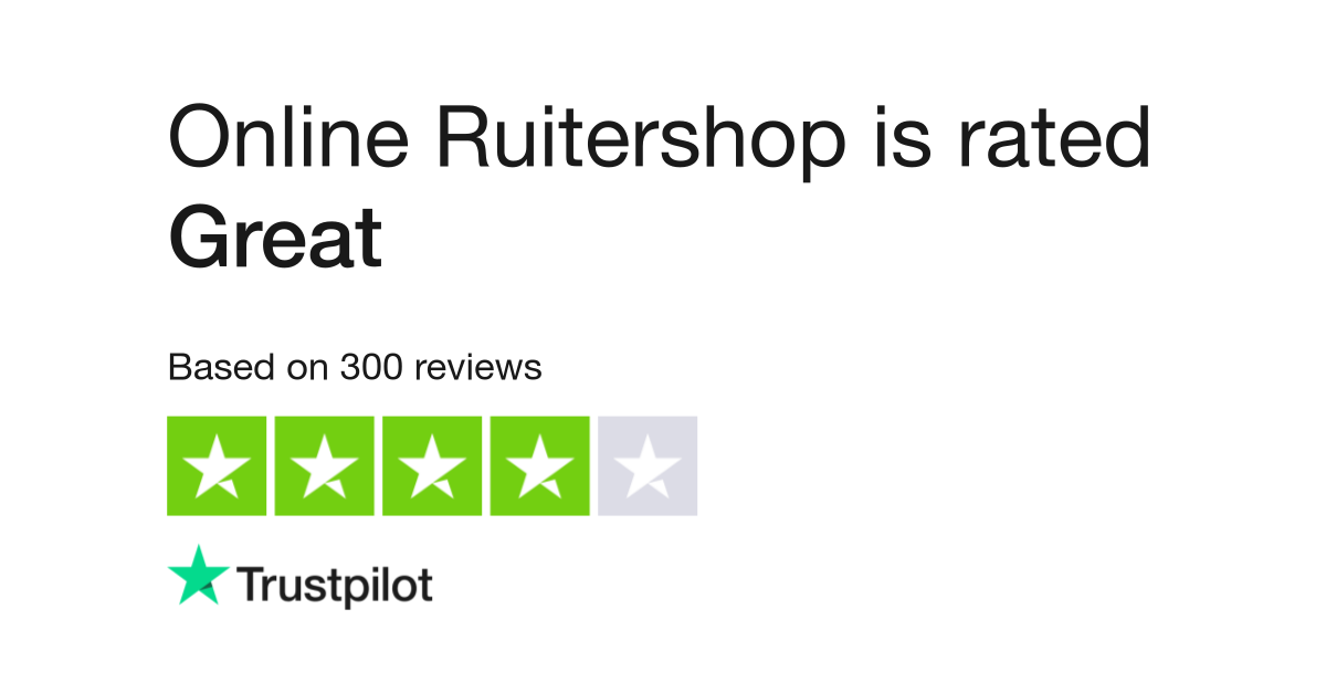 slank Installatie rukken Online Ruitershop Reviews | Read Customer Service Reviews of  www.onlineruitershop.nl