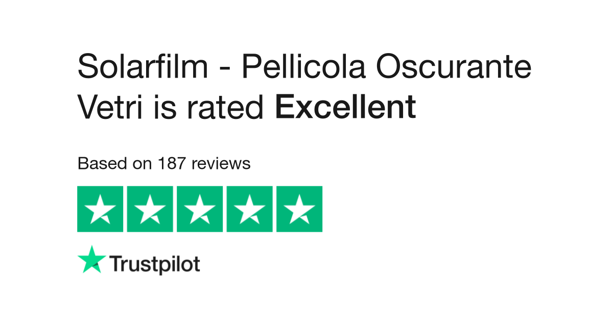 Solarfilm - Pellicola Oscurante Vetri Reviews  Read Customer Service  Reviews of solarfilm.it