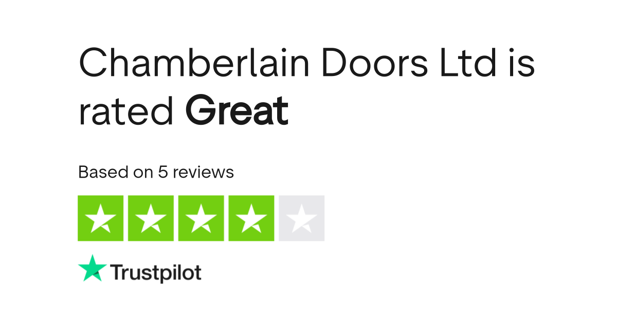 Chamberlain Doors Ltd Reviews Read Customer Service Reviews of