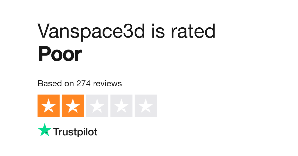 van space 3d cost